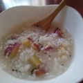 はるーら's cooksnap of when they made 寝込んだ時は(´ДÅ)さつまいものお粥♪.