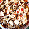 ネコちーずケーキ's cooksnap of when they made 簡単和食♪鶏ささみとワカメ＊もやしの煮物.