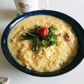 Soraniku's cooksnap of when they made 豚肉のかきたまあんかけうどん♥.