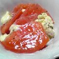 リント's cooksnap of when they made トマトとカマンベールのサラダ.