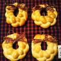 おかゆ☆ゆかお's cooksnap of when they made ♪　クリスマス　パンリース　♪.