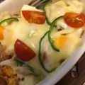 kanta3668's cooksnap of when they made サンドイッチで余ったパン耳deグラタン☆.