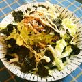 ＊sunlight＊'s cooksnap of when they made ❀✿白菜だけサラダ✿❀.