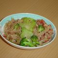 もんしゅしゅ's cooksnap of when they made ブロッコリーの芯と✿カニかまの❀炒め物✿.