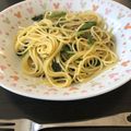 にむばすしゅたーぜん's cooksnap of when they made きのことベーコンのパスタ.