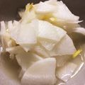 aibox's cooksnap of when they made 副菜に爽やかな【大根のレモンなます】.