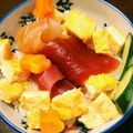 daiyuumama's cooksnap of when they made カップちらし寿司.