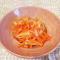 noriririn's cooksnap of when they made 紅白なます・柚子風味♪.