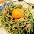 じーま。's cooksnap of when they made 豆苗ともやしの卵ナムル.