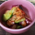 ひろぅみん's cooksnap of when they made 簡単おつまみに!!やみつきタコキムチ.