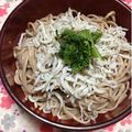 ぽぽきゅ's cooksnap of when they made ✿冷たいお蕎麦の明太子和え＆しらす乗せ✿.