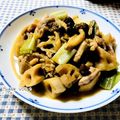 ねっちゃんっ's cooksnap of when they made 鶏とれんこんの味噌煮.