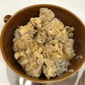 そうたん♡こうたん's cooksnap of when they made 簡単！美味しい！すぐできる豚玉チーズ丼.
