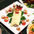 kurihhi's cooksnap of when they made X'mas寿司・ｄｅ・ブッシュドノエル☆.