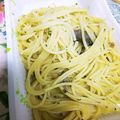 ユーロン's cooksnap of when they made ★あさりのしょうゆスパゲッティ★.