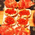 ☆ココちゃん☆'s cooksnap of when they made クリームチーズとトマトのブルスケッタ♡.