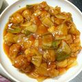 93∞'s cooksnap of when they made 豚バラ肉で節約！柔らか酢豚♡.