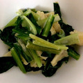 元やしゆか's cooksnap of when they made 小松菜と油揚げのクリーム煮.