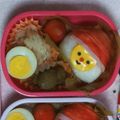 ちゃーん♪'s cooksnap of when they made クリスマス 簡単 キャラ弁＊サンタさん.