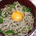 ぽぽきゅ's cooksnap of when they made 新発見♪めちゃくちゃ美味い♥釜玉そば.