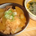 mikiha5's cooksnap of when they made 簡単☆牛肉と大根の韓国どんぶり＆スープ.
