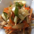 磯野たま's cooksnap of when they made 野菜たっぷり♪鶏肉の南蛮漬け☆.