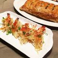 akiemon86's cooksnap of when they made クリスマスに♪エビとじゃがいものガレット.