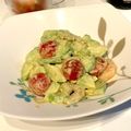 magmagkin5's cooksnap of when they made 居酒屋メニュー海老アボカドとわさびマヨ.