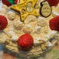 ももくらら's cooksnap of when they made 簡単！ふわふわ苺のショートケーキ.