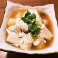 Risaa☆♪♪♪'s cooksnap of when they made 節約！旨い♪鶏むね肉と豆腐のめんつゆ煮！.