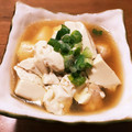 Risaa☆♪♪♪'s cooksnap of when they made 節約！旨い♪鶏むね肉と豆腐のめんつゆ煮！.