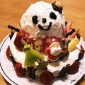 erk_tt's cooksnap of when they made クリスマスケーキ♪簡単！立体雪だるま＾＾.