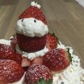 悠（はるか）'s cooksnap of when they made イチゴのサンタ.