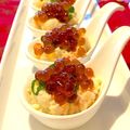 HIHIEAT's cooksnap of when they made 山芋とカニのサラダ　イクラのせ.