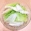 ステルトミチル's cooksnap of when they made レンジで即席 白菜の浅漬け.