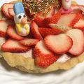 チェコルコ's cooksnap of when they made クリスマスに！イチゴのムースタルト.