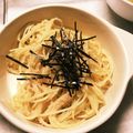 ぴよぴよlion's cooksnap of when they made 子どもにも大好評♡絶品たらこパスタ.