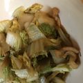 たらさん♪'s cooksnap of when they made 白菜と油揚げの炒めもの.