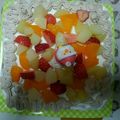 たべたべこ's cooksnap of when they made スコップケーキ☆市販で簡単クリスマスに☆.