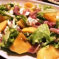 RKキッチン's cooksnap of when they made 柿とモッツァレラチーズ・生ハムのサラダ.