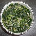 たまちゃ's cooksnap of when they made 大根菜とじゃこの山椒煮.