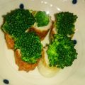 とものりのもと's cooksnap of when they made ぼたん焼きちくわにブロッコリー盆栽風.