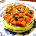earth。's cooksnap of when they made サーモンちらしケーキ寿司.