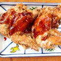 ♬ぱーる♬'s cooksnap of when they made 手羽先の唐揚げ 甘辛ダレ.