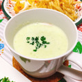 naru＊café's cooksnap of when they made 冷凍えだ豆とジャガイモの豆乳スープ♪.