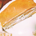 ryokuchaan's cooksnap of when they made ⋆簡単⋆ミルクレープの生地⋆.
