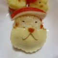 chikappe's cooksnap of when they made 簡単!サンタさんおにぎり.