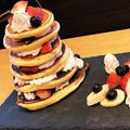 いの⭐️りえ's cooksnap of when they made ホットケーキdeツリーケーキ.