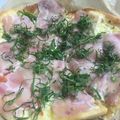 タコドラ's cooksnap of when they made しらすのピザ.