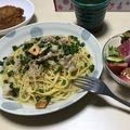 cookゆうちゃん's cooksnap of when they made 寒い日♡にんにく豚バラスープスパゲッティ.